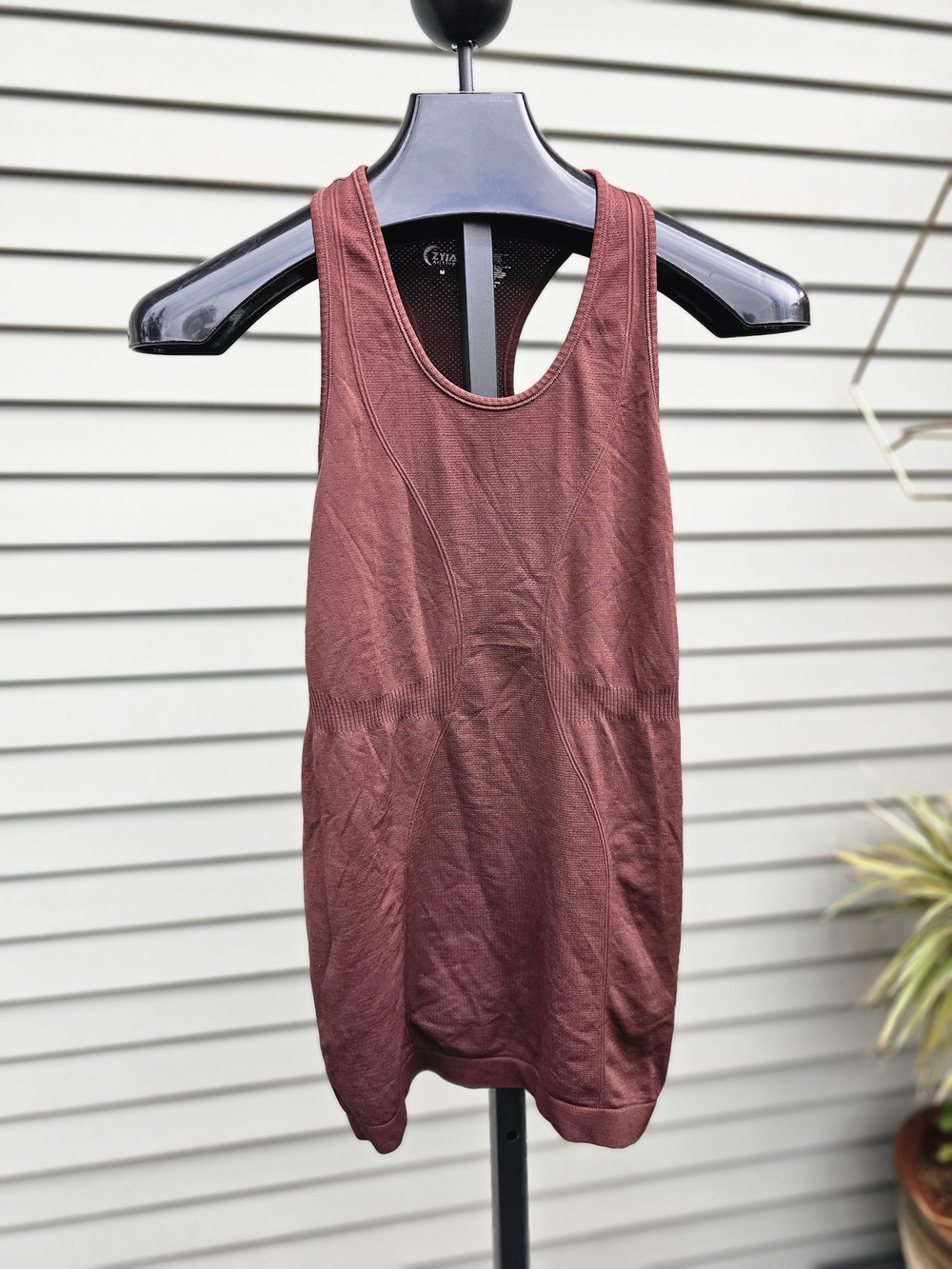 ZYIA Chocolate Brown Tank Top
